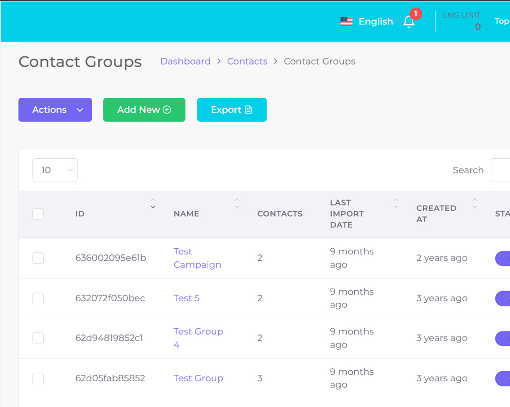 Intelligent contact management view